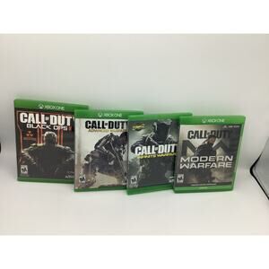 4 Call of Duty Xbox One Bundle Black Ops 3 Modern Advanced Infinite CIB